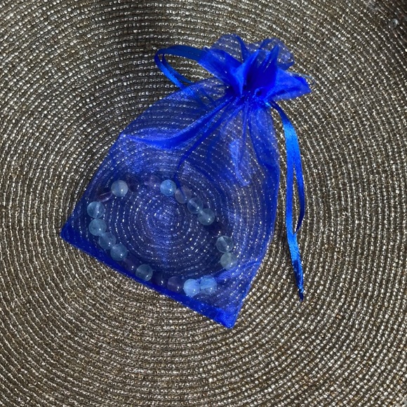 Fluorite Bracelet Green & Purple Handmade Bracelet - Picture 3 of 3